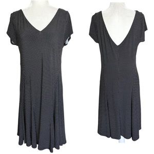 Lauren Ralph Lauren Polka Dot Flowy Midi Dress Size Large